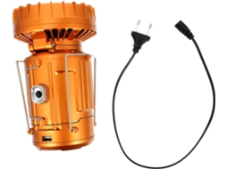 1 Unidade De Luz Solar Portátil Para Camping, Resistente À Água, Com Brilho Ideal Para Barracas.