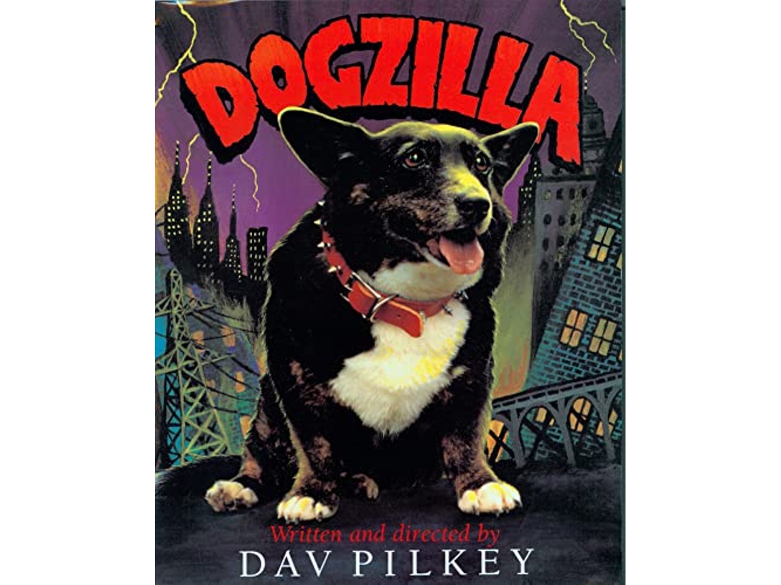 Livro Dogzilla R de Dav Pilkey (Inglês)