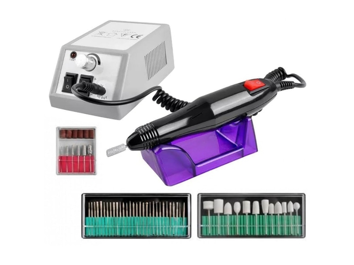 Lima Elétrica De Unhas Com 54 Acessórios Para Manicure E Pedicure jun-aquaforge