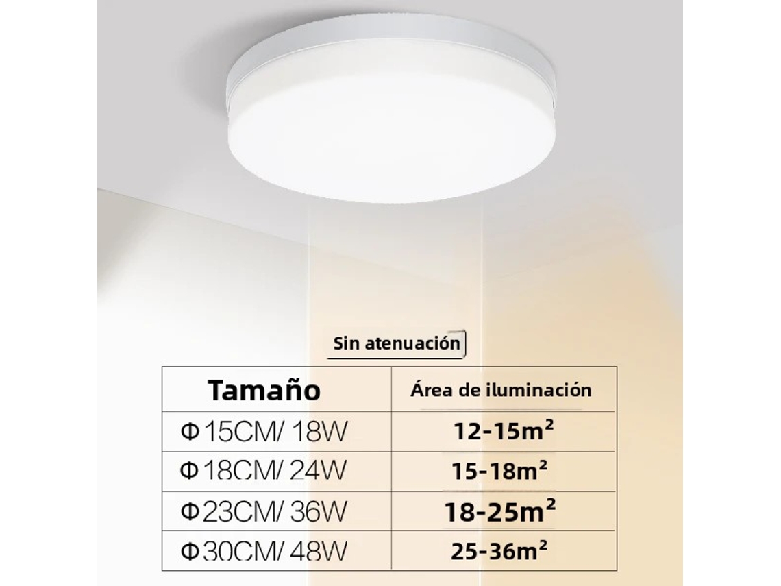 Luminária de Teto Redonda Moderna Ultrafina MDUG (branco Frio 48w)