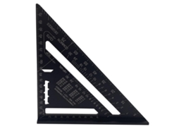 Régua Triangular Ftvogue Em Liga De Alumínio, Conjunto 90 Graus,