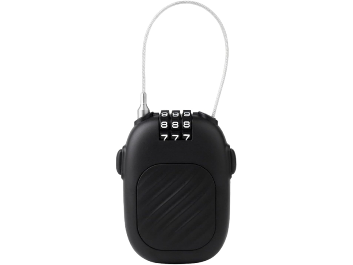 Cadeado Para Esqui – 35, 6cm Portátil E Retrátil Para Carrinho De Bebê