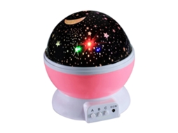 Lâmpada Projetora de Estrelas Led, Dc5V, Luz Colorida, Brilhante, para Quarto, Estudo, Mesa