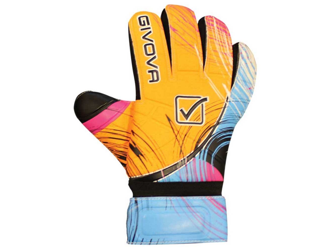 Luvas de guarda-redes de Futebol GIVOVA New Brilliant (Adolescente - Amarelo)