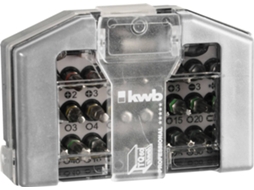 Conjunto de Pontas de Aparafusar KWB 118800 (32 peças)