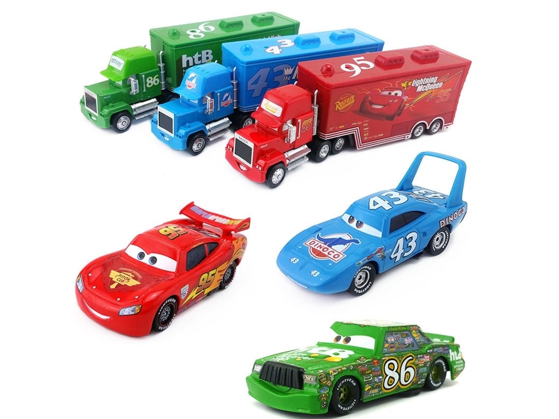 Disney Pixar Cars Diecast Racers No.95 Lightning Mcqueen Toys