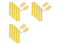 Conjunto De 12 Panos De Microfibra Para Esfregão A Vapor Karcher Easyfix Sc2 Sc3 Sc4 Sc5. Laváveis E Reutilizáveis._glo