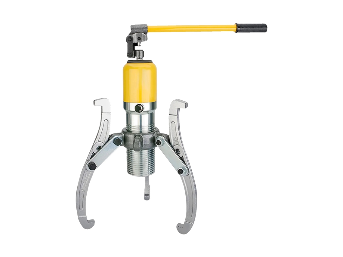 Extrator Hidráulico, Capacidade De 20t, Operação Manual, Amarelo