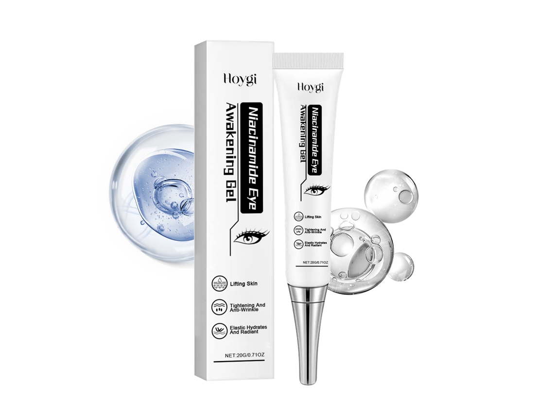 Gel de Olhos com Niacinamida para uma Pele Hidratada e Radiante, Combate o Cansaço LAXISCREED