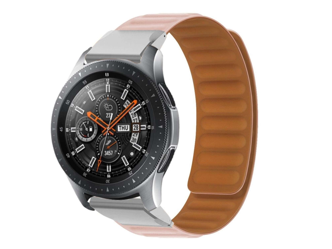 Bracelete Magnética de Forte Conexão para Garmin Tactix 7 Pro Rosa