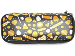 Estojo Lápis Com Estampa De Doces Halloween, Grande Capacidade, Marcadores, Bolsa Organizadora, Nécessaire