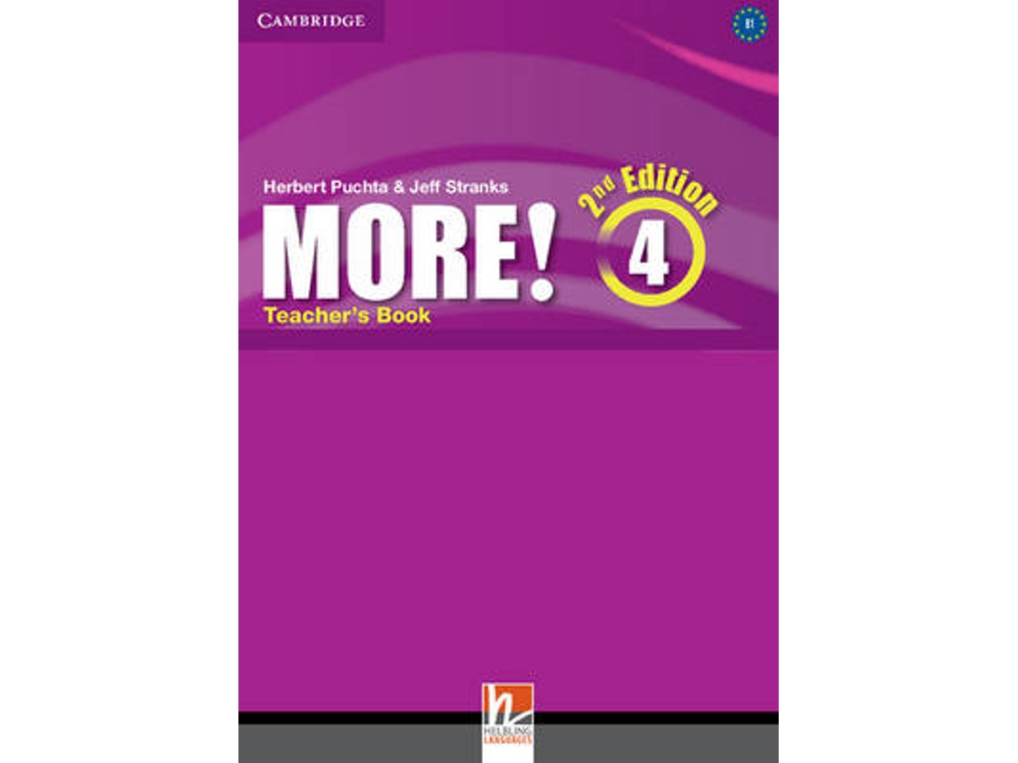 Livro more! level 4 teacher's book de cheryl pelteret,herbert puchta,jeff stranks,peter lewis-jones (inglês)