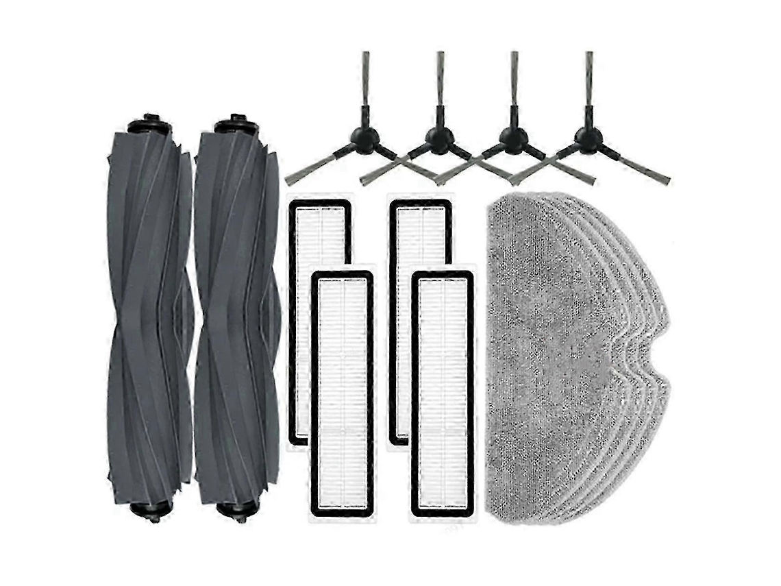 Robot Vacuum Replacement Parts, Main Brush, Filter, Mop Compatible With D9 Max Gen 2, D10s Pro, Easy To Replace