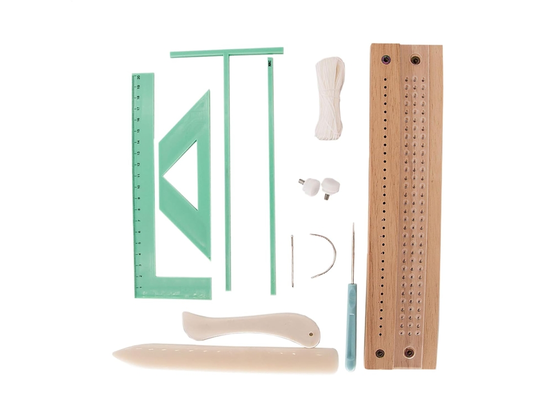 Kit De Encadernação Diário Artesanal Kit De Encadernação Portátil Com Furador E Instruções (fran Vayotoy