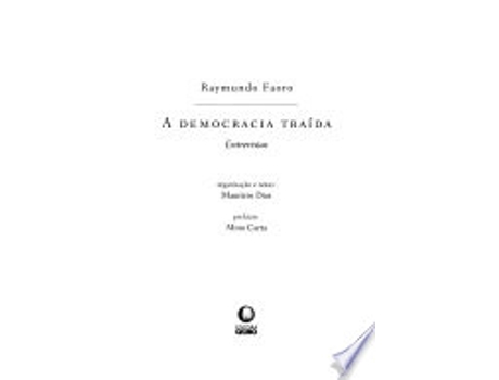 Livro A Democracia Traída de Raymundo Faoro (Português do Brasil)