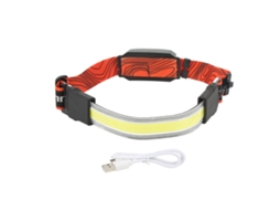 Lâmpada Frontal Led Recarregável Usb Luz Forte