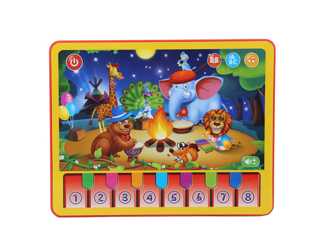 Tablet Infantil De Leitura Com Tela Tocável Educação Aprendizagem Brinquedo 2602a