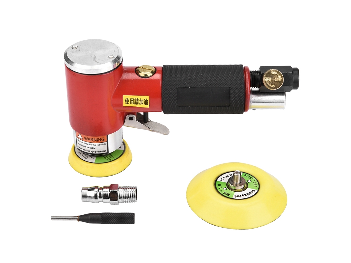 Amoladora Angular Neumática Excêntrica De 2 Polegadas Com Almofada De Lixamento De 3 Polegadas Para Polimento