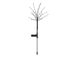 2pcs lâmpada solar de gramado LED estrela 2 modos impermeável IP44 para jardim decoração | S/MARCA