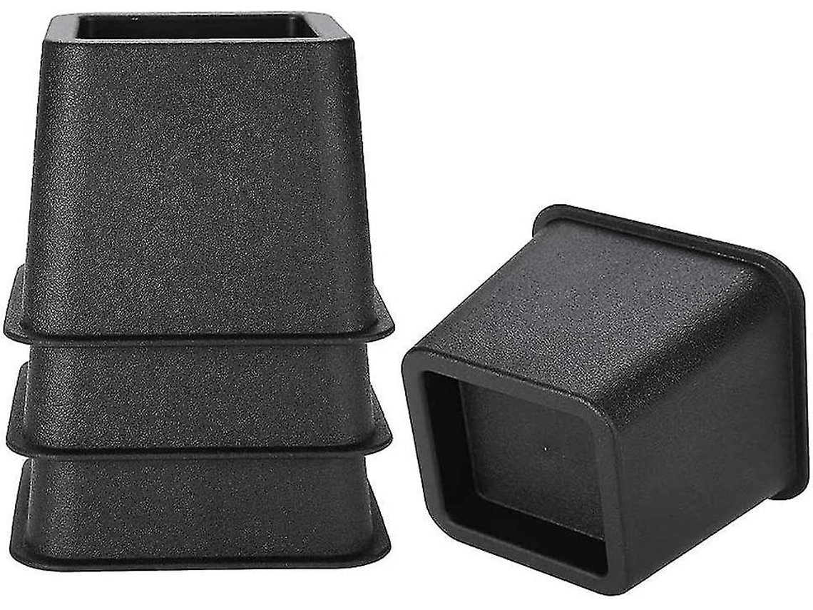 Elevador de móveis de PC de 7,6 cm, ajustável para cadeira e sofá, pernas resistentes, elevador de cama preto_xx