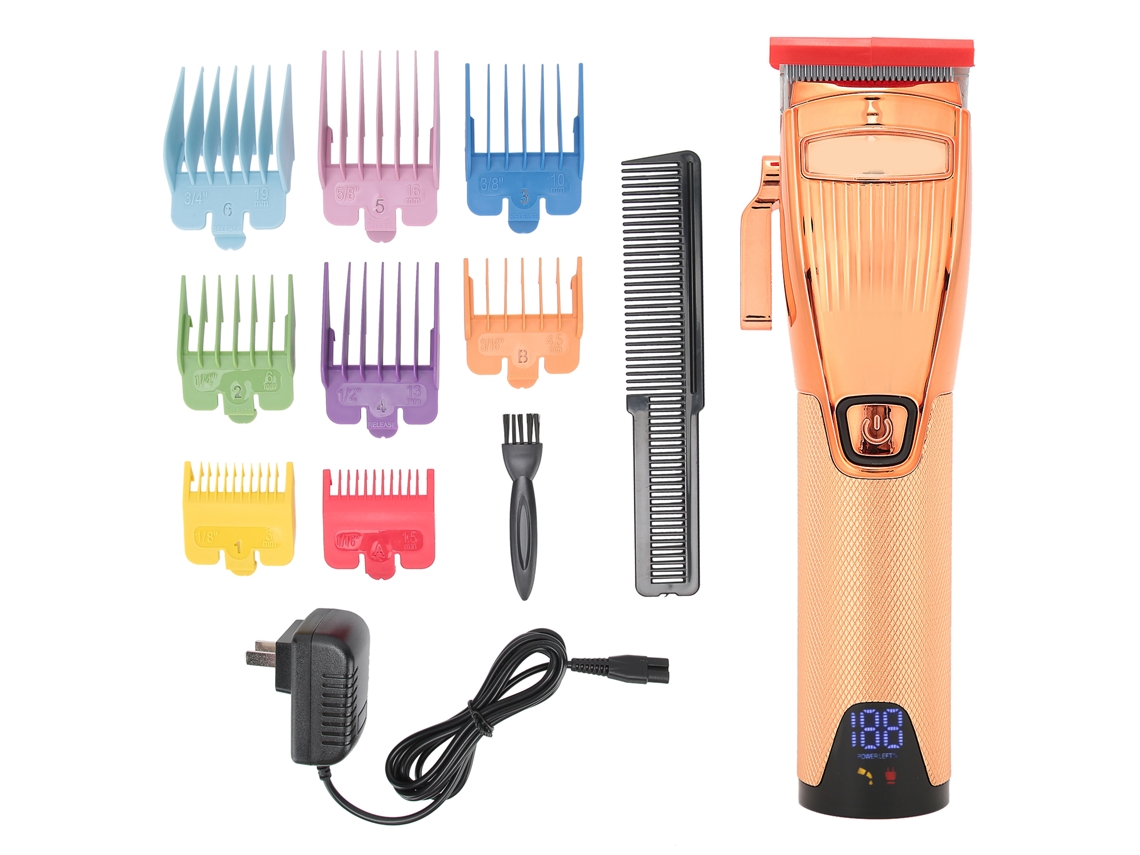 Máquina de cortar cabelo elétrica potente Suaperne S700, 5500 RPM, bateria de 2500 mAh, para uso doméstico e na sala de estar, 100-240 V.