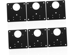Conjunto De 6 Dobradiças Para Portas Armários Cozinha, Placa Reparo