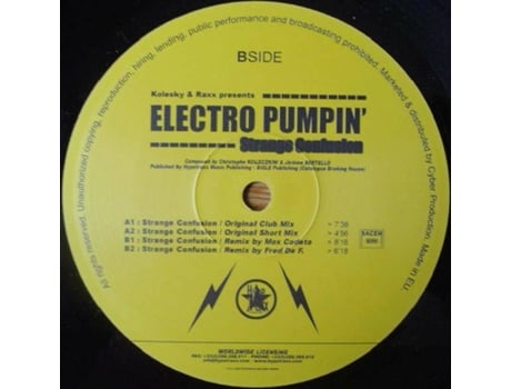Vinil Strange Confusion Hypetraxx Records