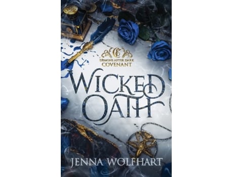 Livro Wicked Oath de Jenna Wolfhart (Inglês)