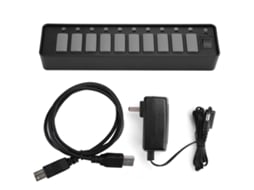 Hub Usb (expansão De 10 Portas, Transferência Usb3.0)