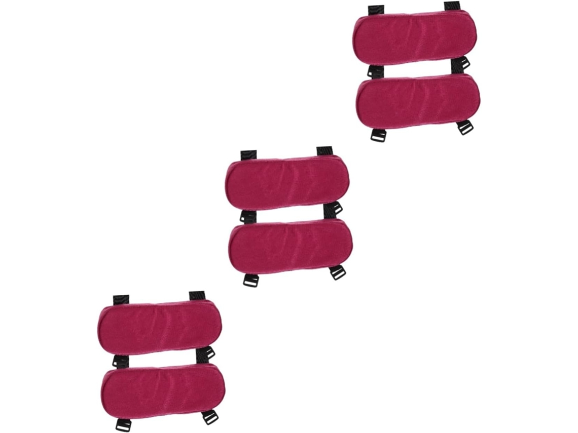 Tehaux 3-pares De Protetores Braço Para Cadeira Escritório, Capas Flexíveis Para Apoio De Braço, Protetores De Cotovelo
