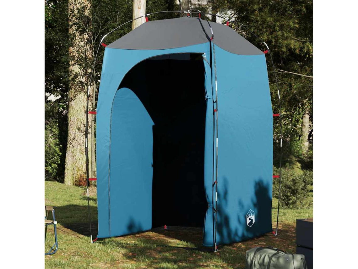 Vidaxl Tenda Para Duche Impermeável Azul