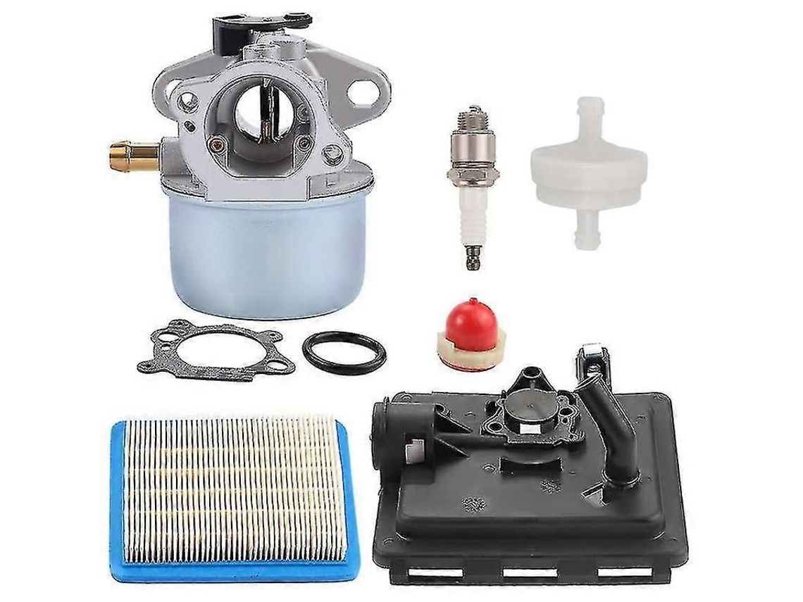 Carburador 799868 Com Base Filtro Ar 496116 795259 Compatível Com Motores 124t02 124t05 124t07 120xxx 121xxx 122xxx 12exxx 12txxx