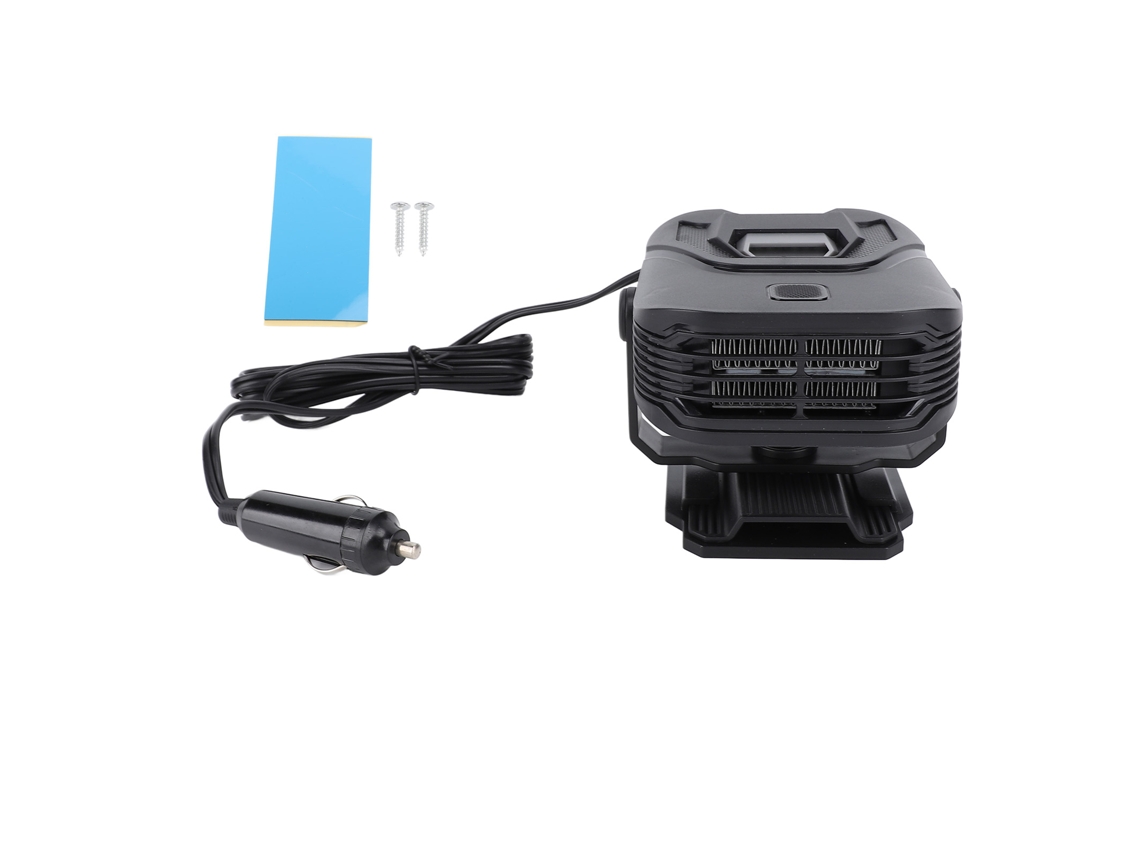 Car Heater 150w 12v Fast Heating Auto Windshield Defroster Winter Black Gray
