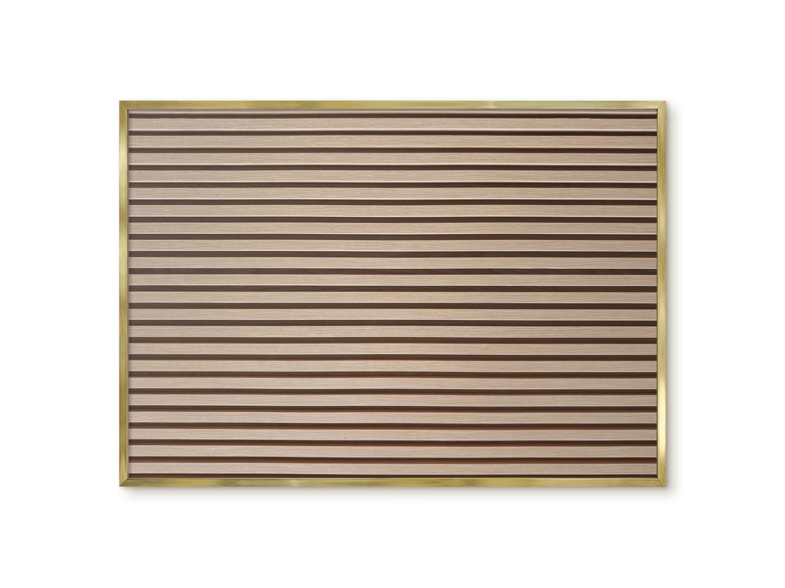 Magnetic Board For Wall Wooden Slats For The Bedroom Espelharte (100x70 Cm)