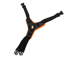 Motorcycle Helmet Camera Belt Mount Action Camera Helmet Chin Strap Shooting Holderorange LAXISCREED