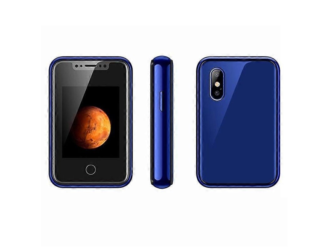 Telefone celular mini 8XR com tela tática de 1.77 polegadas, dual SIM