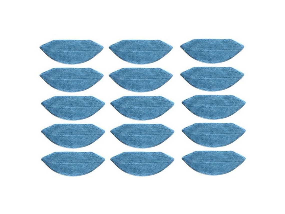 Conjunto de Panos Limpeza para Aspirador de Pó Ecovacs Deebot U2 Dgn22, Peças de Reposição e Acessórios para Casa, 15 Peças BRILVIBERA