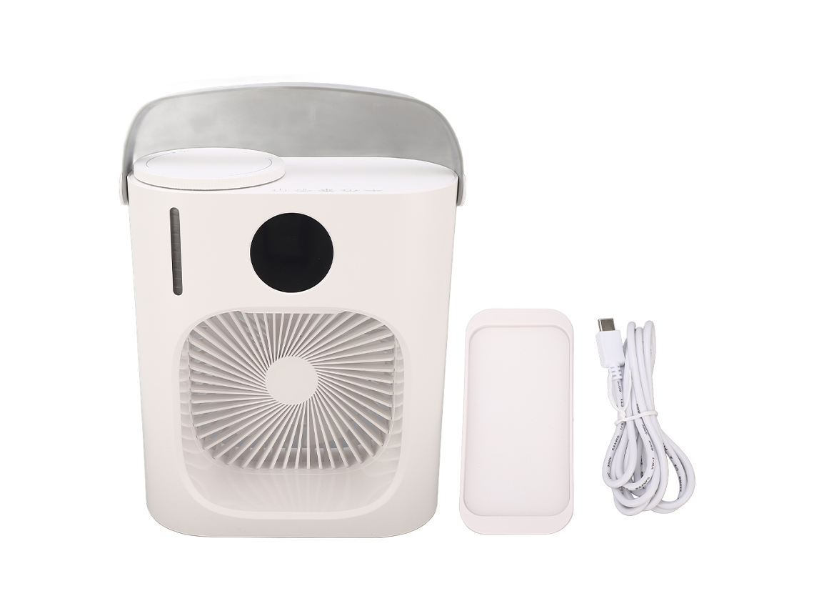 Laxiscreed Resfriador De Ar Portátil Com Usb, Spray E Água, Ventilador Mini Para Mesa
