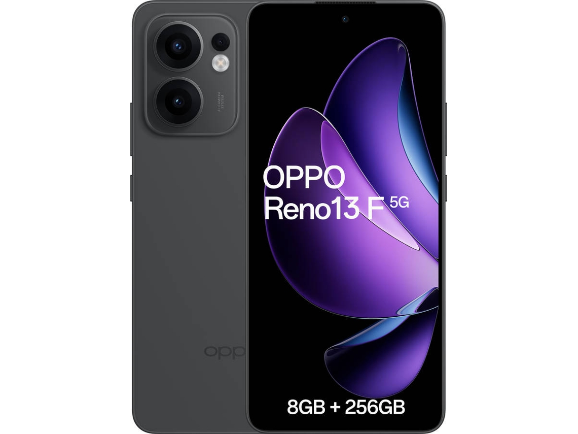 Smartphone OPPO Reno 13 F (6.67'' - 8 GB - 256 GB - Preto)