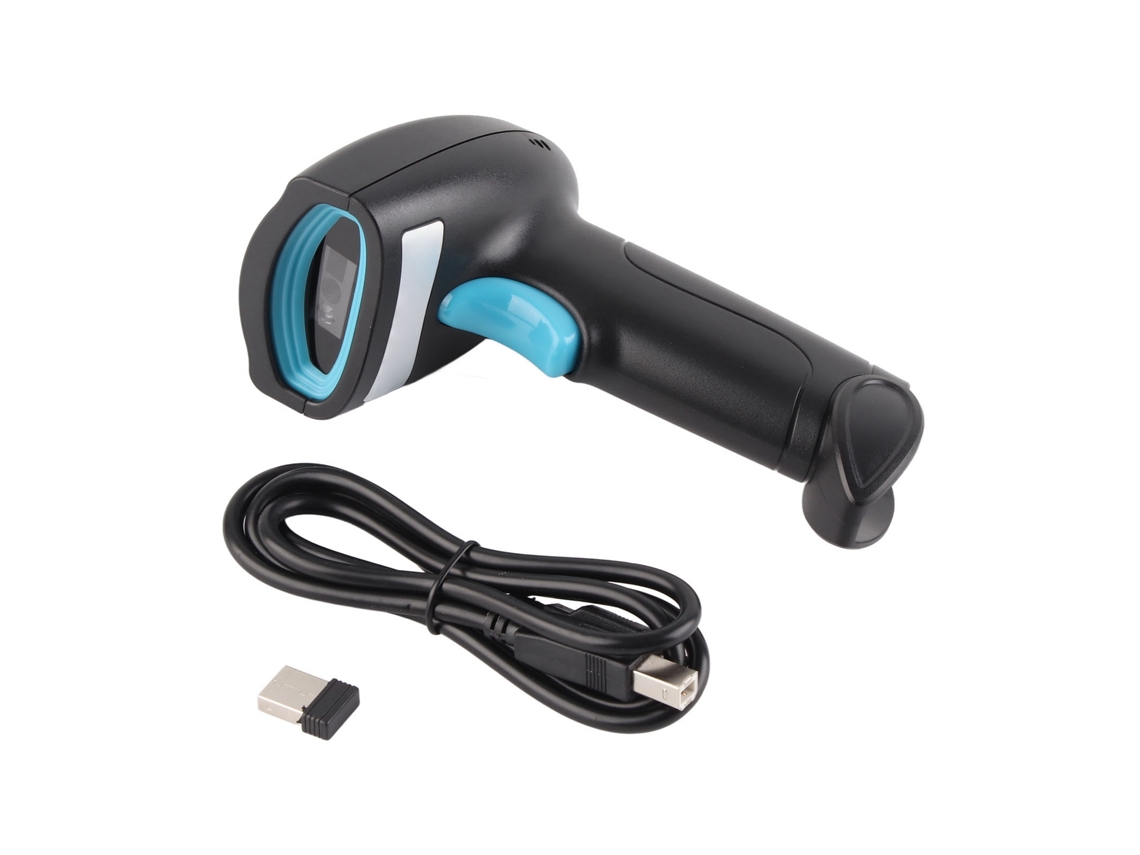 Leitor De Códigos De Barras Com Fio E Bluetooth 2.4g Sem Fio Para Logística E Expressa