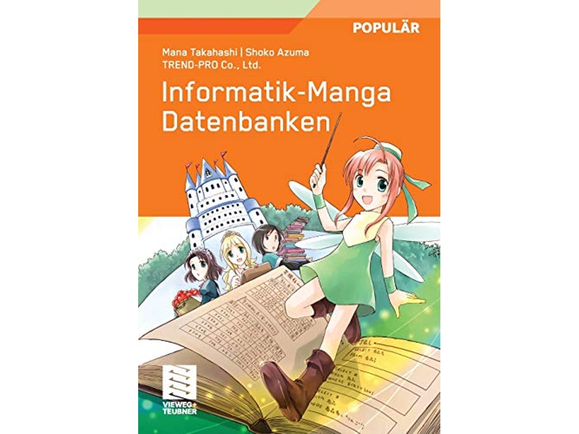 Livro InformatikManga Datenbanken German Edition de Mana Takahashi (Alemão)