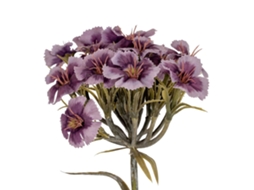 Arranjo de Flores Artificiais de Cravo da índia da Hill Interiors, Tamanho Único, Roxo. AQUAFORGE