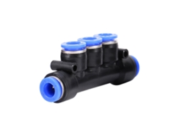 Conector Pneumático Laxiscreed Para Ar E Água Com Encaixe Rápido E Fácil Ligação