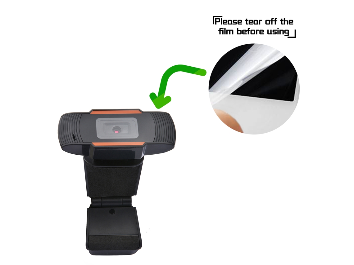 Aetheria webcam Usb 480p com Microfone Integrado para Aulas Online Desktop e Laptop