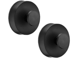 Ganchos Para Roupa Sem Furos, Ganchos Para Toalhas Com Ventosas Em Preto Mate