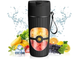 Liquidificador Portátil YUYSAN para Usb c 450ml 8 Lâminas Preto