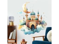 Jm Life Dream Moon Castle Adesivos Muraux Chambre À Coucher Salão Xuangguan Decoração De Casa