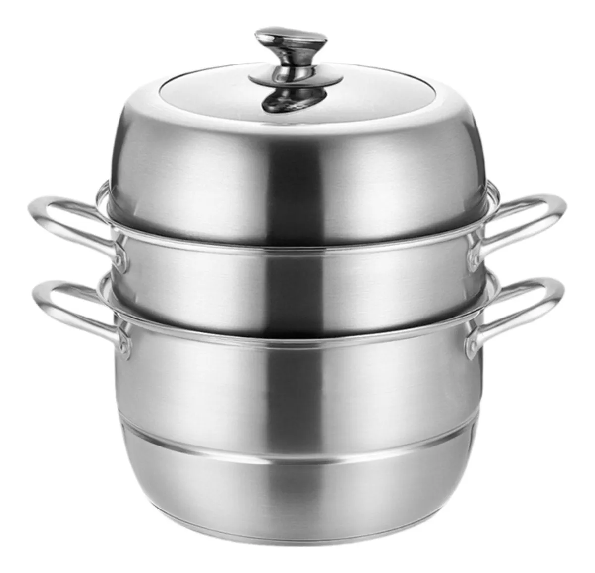 Panela De Aço Inoxidável Com Tampa Para Cozinhar, 28 Cmvayotoy