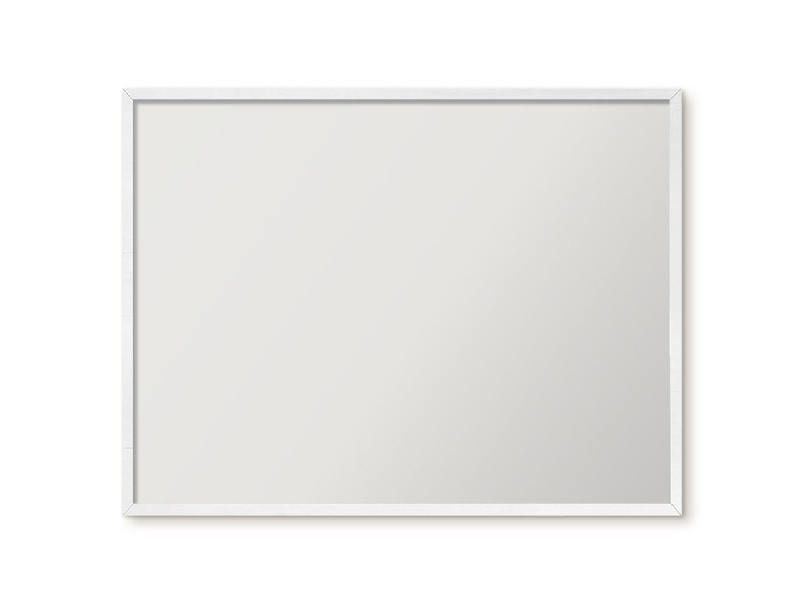 Quadro magnético de parede bege pedra para quarto Espelharte (80x60 cm)