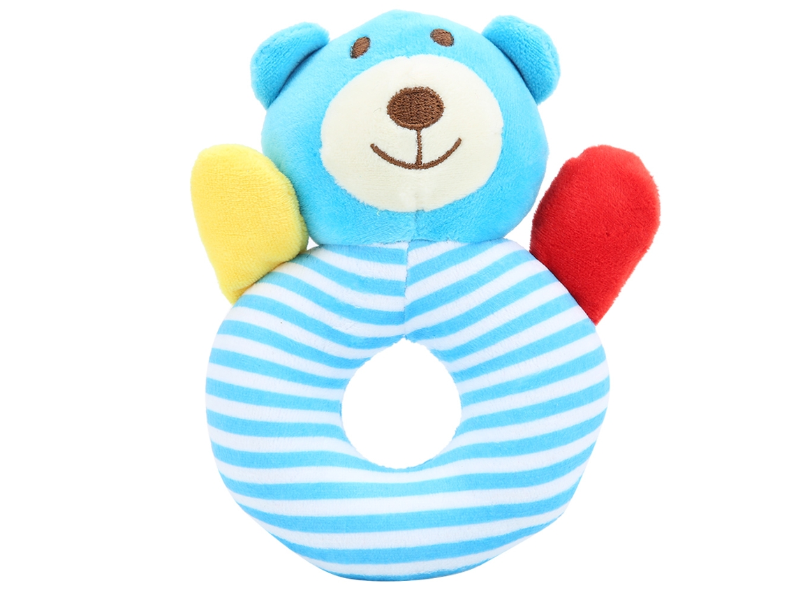 Juguete De Campana De Mão Animal, Juguete De Pelúcia Com Manivela, Rattle Para Bebês E Crianças Pequenas